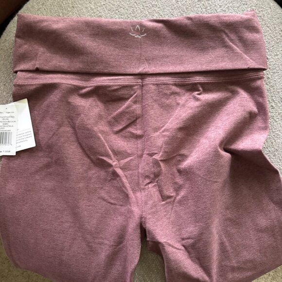 NWT Beyond Yoga Spacedye Foldover Bootcut Pant - Rose Brush Heather - Picture 3 of 6